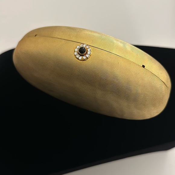 Vintage gold formal mini purse - Picture 1 of 7
